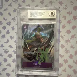 One Piece Roronoa Zoro (Zoro-Juurou) OP05-067 Alternate Art Autographed - Image 1