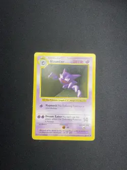 Haunter Base Set (Shadowless) 29/102 Uncommon - Pokemon TCG A12 - Image 1