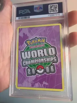 2006 Pokemon Promo UMBREON EX World Championships Eeveelutions #112/115 PSA 9 - Image 2