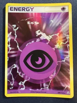 Psychic Energy 109/110 Pokemon 2006 Holon Phantoms Holo Rare LP - Image 1
