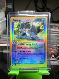 Pokemon TCG Swampert EX Ruby & Sapphire 23/109 Reverse Holo Rare LP - Image 1