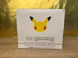 Pokemon 25th Annv Celebrations Elite Trainer Box (ETB) In Case - Factory Sealed - Image 2