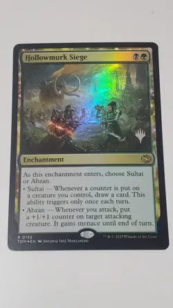 Hollowmurk Siege Promo Pack: Tarkir: Dragonstorm Foil - Image 1