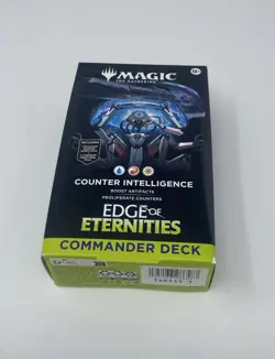 Edge of Eternities Commander Deck - Counter Intelligence MTG Brand New Sealed - Image 1