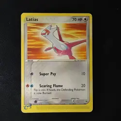Pokemon TCG Latias Nintendo Black Star Promo 014 MP - Image 1