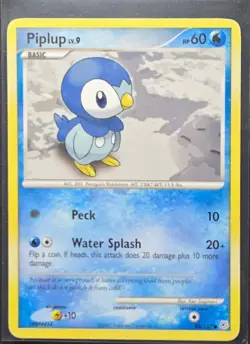 Piplup 93/130 Diamond & Pearl Common Pokemon 2007 - Image 1