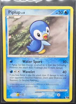 Piplup 16/17 Pop Series 9 Promo Pokemon 2009 - Image 1