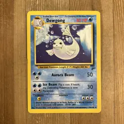 Pokemon TCG Dewgong Base Set 2 36/130 Regular Unlimited Uncommon HP - Image 1