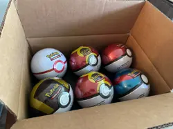 6x Pokemon Pokeball Tins (G25) - 18 Booster Packs - Costco Bundle - Image 1