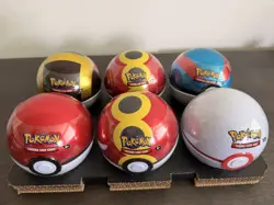 6x Pokemon Pokeball Tins (G25) - 18 Booster Packs - Costco Bundle - Image 3