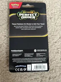 Pokemon TCG - Perfect Order - Onix Steelix Promo - Blister Pack - New/Sealed - Image 2