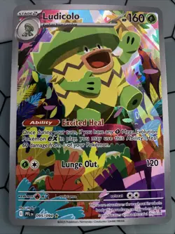 Ludicolo 95/94 - Phantasmal Flames Pokemon TCG! Near Mint condition - Image 1