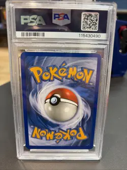 VAPOREON 2007 Pokemon Gold Star Ex Power Keepers #102 PSA 6 (clean 6) - Image 2
