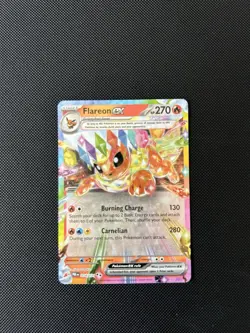 Pokemon TCG Flareon EX Prismatic Evolutions Card 014/131 Near Mint✅ - Image 1