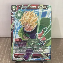 SS Broly Combat Evolution BT11-015 Rare Foil Dragon Ball Super Card - Image 1