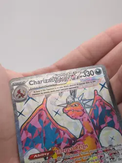 Charizard ex 056 Sv: Scarlet & Violet Promo Card Full Art NM - Image 2