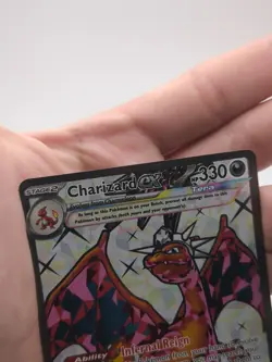 Charizard ex 056 Sv: Scarlet & Violet Promo Card Full Art NM - Image 3