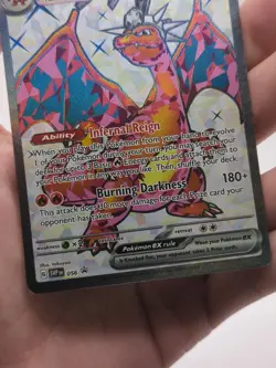 Charizard ex 056 Sv: Scarlet & Violet Promo Card Full Art NM - Image 5