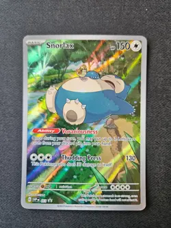 Snorlax Promo SV: Scarlet & Violet Promo Cards 051 NM - Image 1