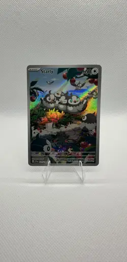 2023 English & Japanese Pokemon Cards Starly 221/198 & Starly 090/078 - Image 2