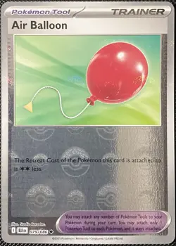 Air Balloon (Poke Ball Pattern) 079/086 Sv: Black Bolt Holo - Pokemon Card - Image 1