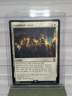 MTG Everybody Lives! WHO 18 - Doctor Who Magic The Gathering Card - Image 1