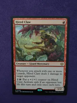 MTG Hired Claw NM Normal | R 140 Bloomburrow - Image 1