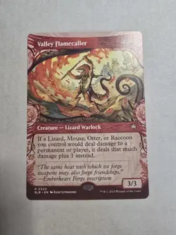 Valley Flamecaller (Showcase) Bloomburrow Regular - Image 1