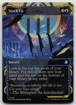 Stock Up U Foil Secrets of Strixhaven: Mystical Archive 24 NM - Image 1