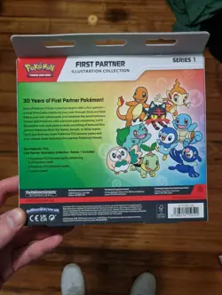First Partner Illustration Collection Box Series 1 Pokemon TCG Sealed - Image 3