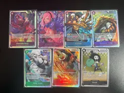 One Piece OP06 SR Collection Bundle x7 - Image 1