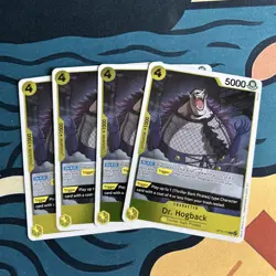 Dr. Hogback OP14-110 (R)The Azure Sea’s Seven Holo Foil One Piece TCG English NM - Image 1