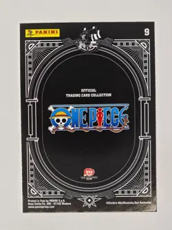 Monkey D. Luffy Panini One Piece 9 Treasure Box Base Power Card - Image 2
