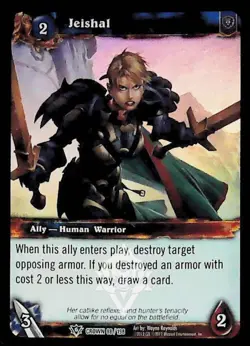 World of Warcraft TCG Jeishal (Foil) - Crown of the Heavens 88/198 - Image 1