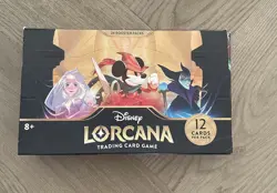 Disney Lorcana The First Chapter Booster Box 24 Booster Packs 1st Print 2023 CM1 - Image 1