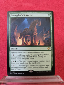 Wizards of the Coast MTG Smuggler's Surprise #0180 OTJ Rare Green EN Regular - Image 1