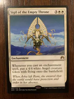 Sigil of the Empty Throne - Origins - Magic the Gathering MTG NM - Image 1