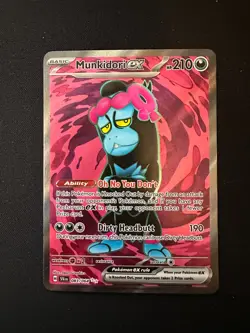 Munkidori EX 083/064 Full Art Shrouded Fable Pokemon TCG - Image 1
