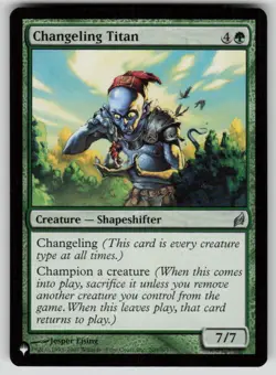 Changeling Titan Uncommon The List Reprints 200/301 MTG Near Mint 2020 - Image 1