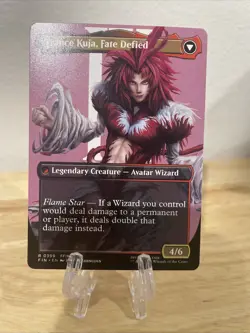 MTG Kuja, Genome Sorcerer / Trance Kuja Fate Defied Borderless Regular #399 NM/M - Image 2