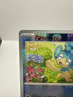 Pokemon TCG Panpour Black Bolt Holo Card Master Ball Pattern 017/086 NM - Image 2