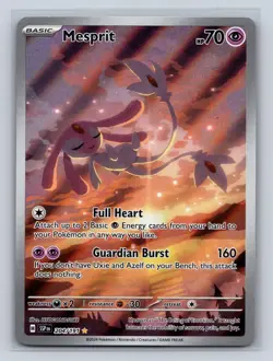 Mesprit 204/191 Illustration Rare Surging Sparks Pokemon NM - Image 1