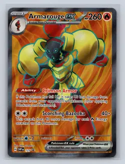 Armarouge ex 125 Holo Promo Scarlet & Violet Promo Pokemon NM - Image 1