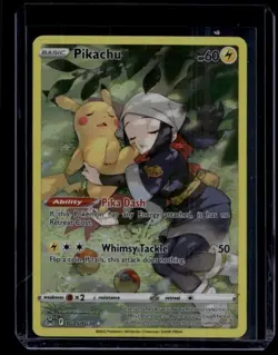 Pokemon TCG Pikachu TG05/TG30 Lost Origin Trainer Gallery NM - Image 1