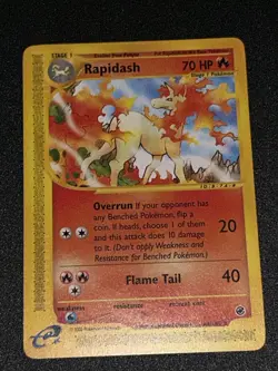 Pokemon TCG Rapidash Expedition 62/165 Non-Holo RARE NEAR MINT - Image 3