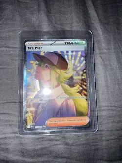 Pokemon TCG N's Plan 170/086 Sir Black Bolt - Image 1