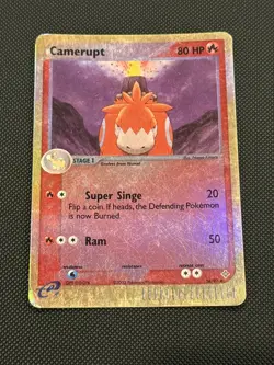 Pokemon TCG Reverse Holo Dragon 24/97 Camerupt EX Dragon - Image 1
