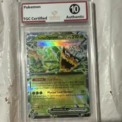 Teal Mask Ogerpon ex 012/131 SV Prismatic Evolutions Holo TGC 10 - Image 1