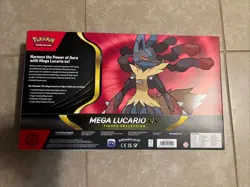 Pokemon TCG Mega Lucario ex Premium Figure Collection Box Factory Sealed - Image 2
