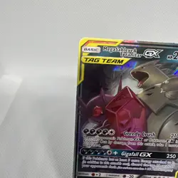 ULTRA RARE Mega Sableye & Tyranitar GX Tag Team 126/236 Holo Foil Pokemon - LP - Image 4